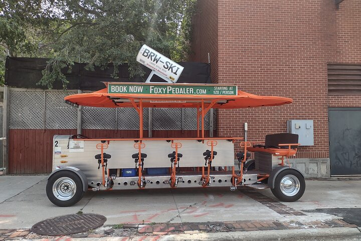 Foxy Pedaler Green Bay Party Bike Private Tour - Photo 1 of 6